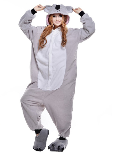 Grey Koala Onesie Australian Animal Cosutme