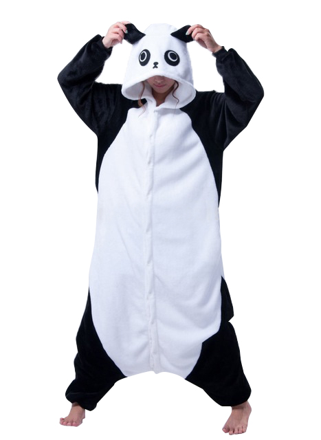 Panda Onesie Black And White Panda Bear